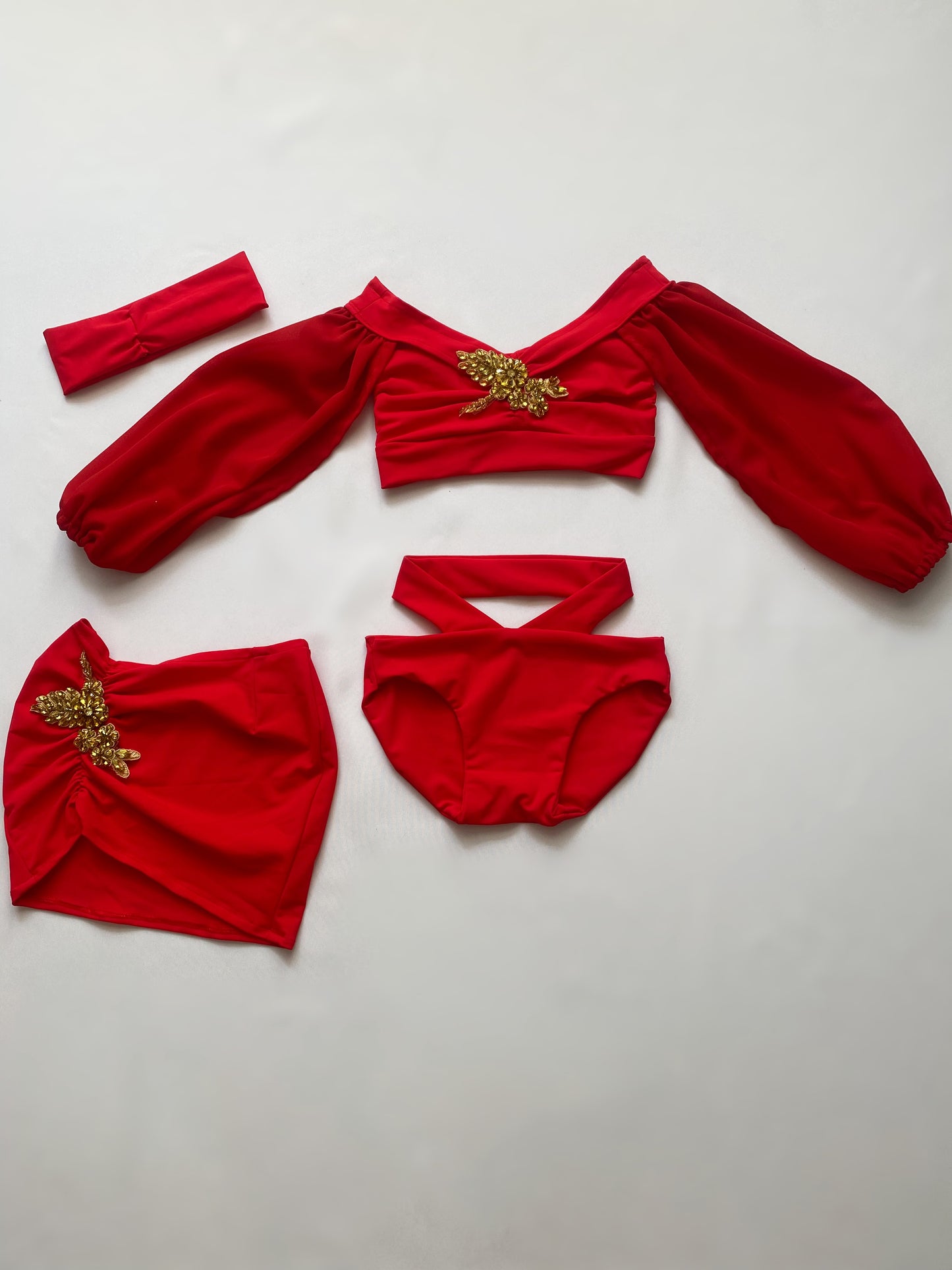 KIDS MARINA Set in RED