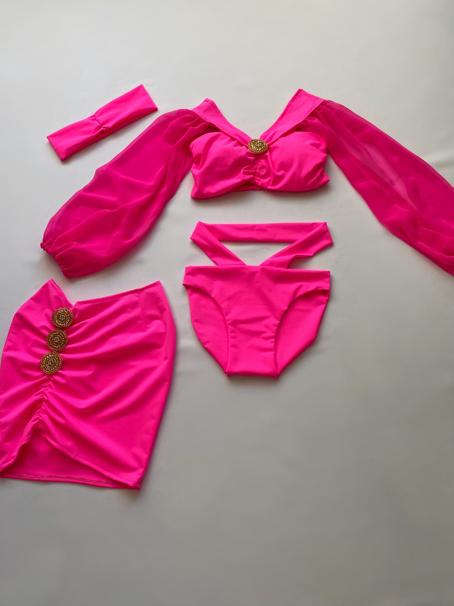 MARINA Set in HOT PINK