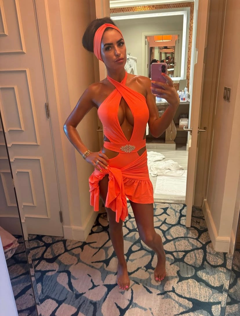 LAGUNA Set in HOT ORANGE