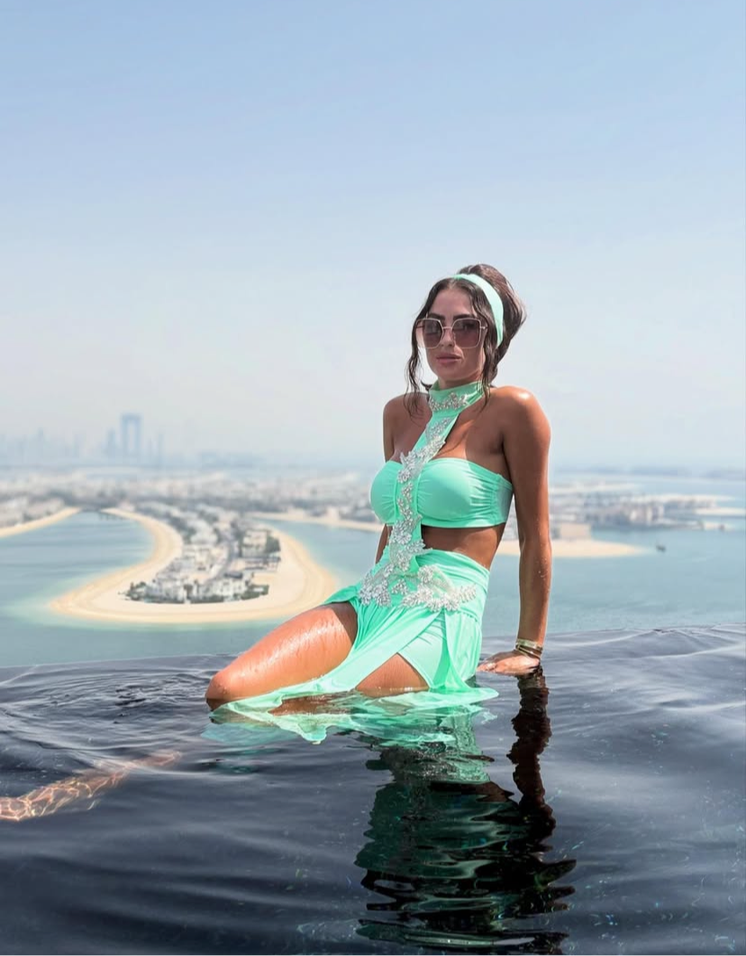 AALIYAH Set in MINT GREEN