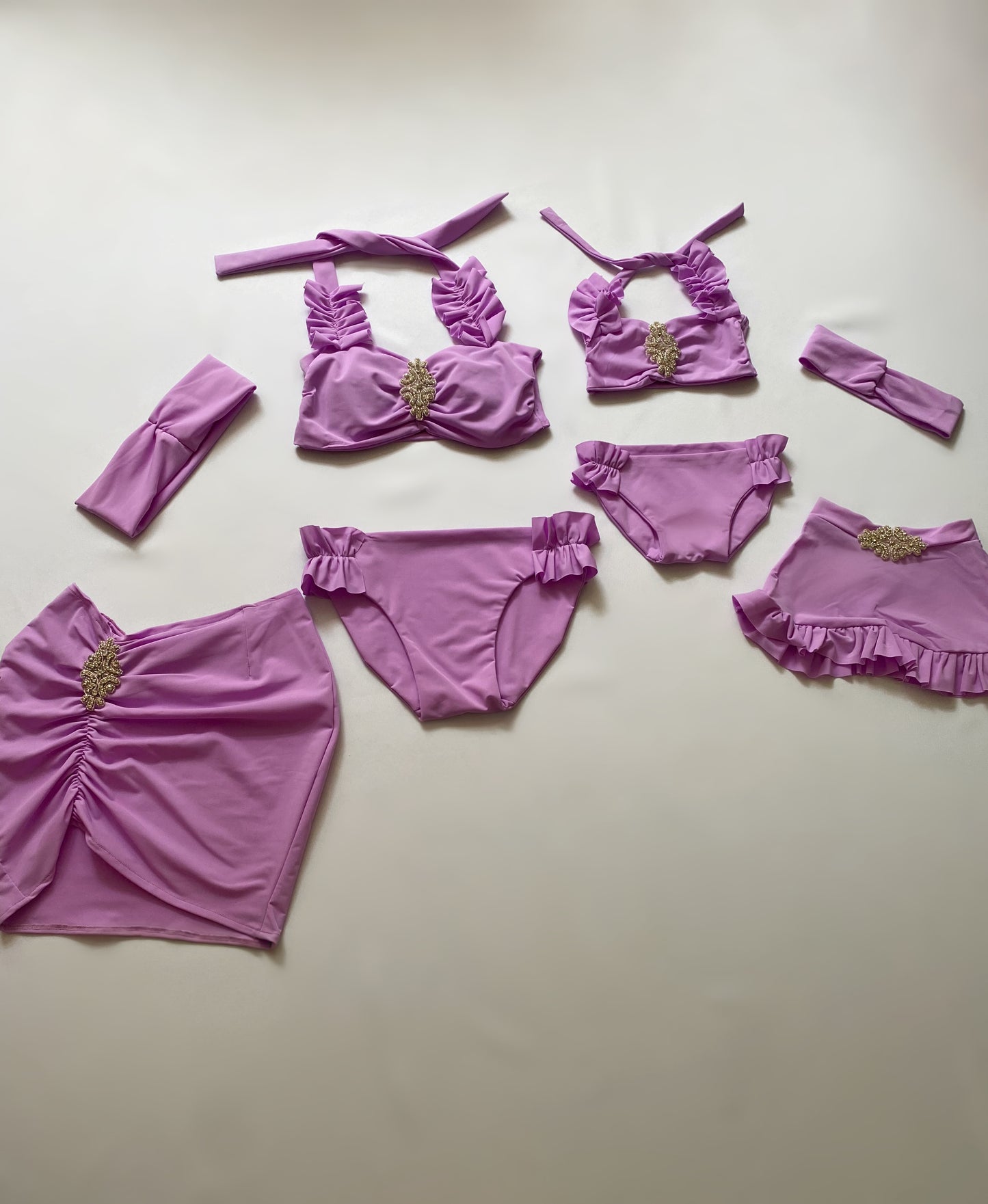 KIDS BIZA Set in LILAC