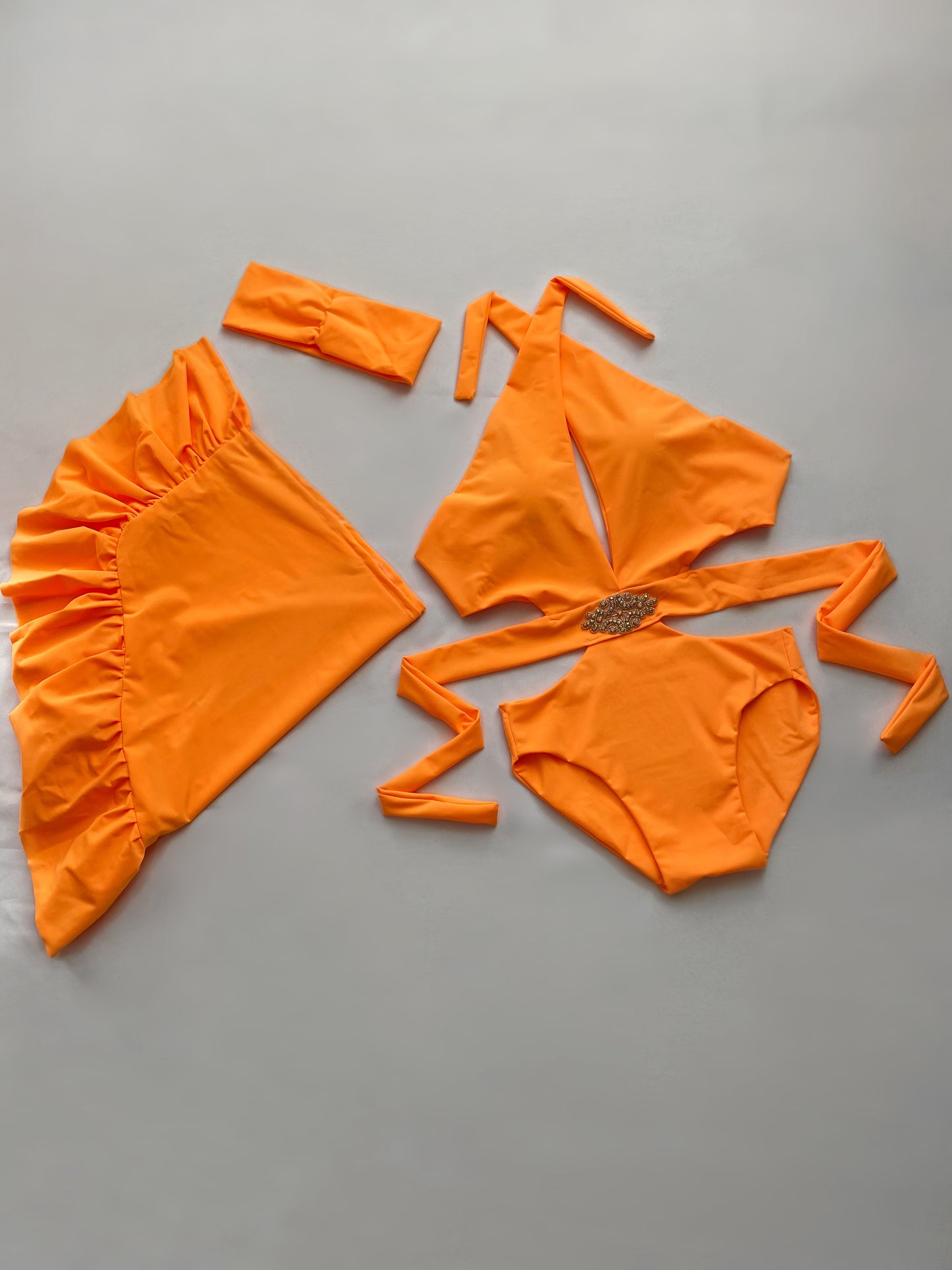 LAGUNA Set in TANGERINE