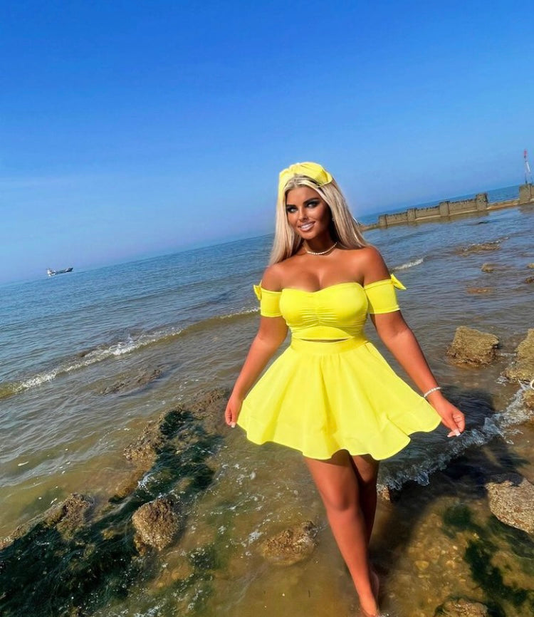 AYAN Bikini Set in YELLOW