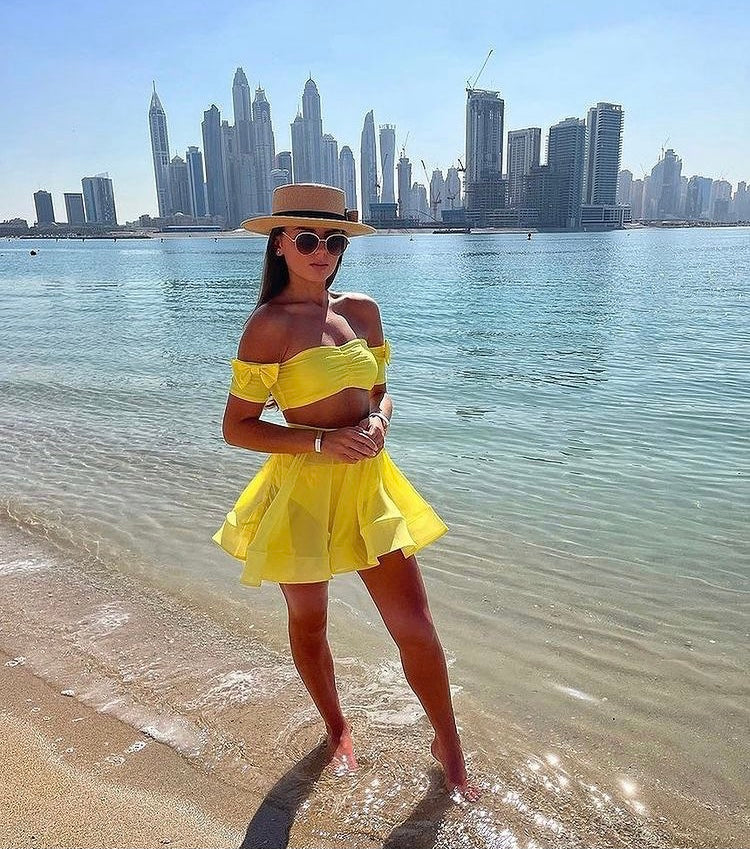 AYAN Bikini Set in YELLOW