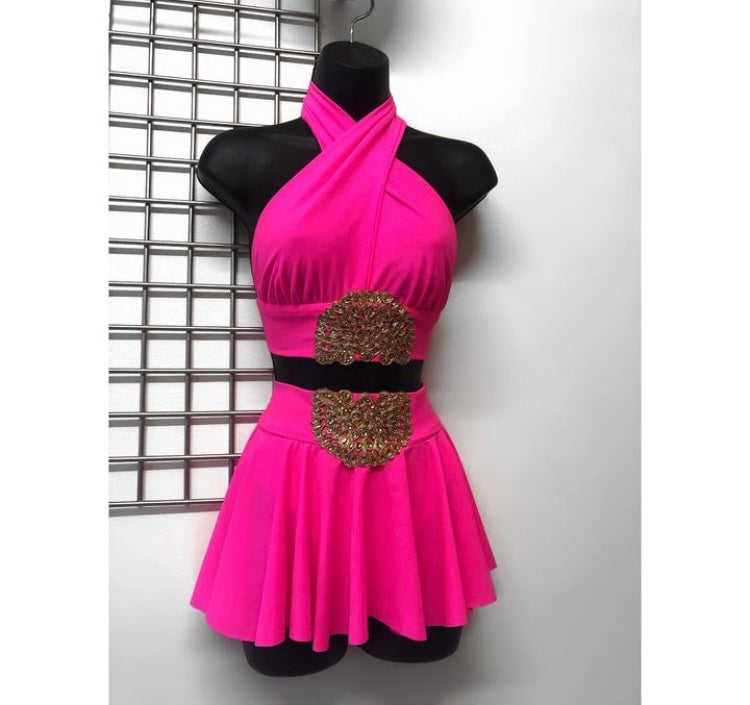 LUCIA Bikini Set in HOT PINK