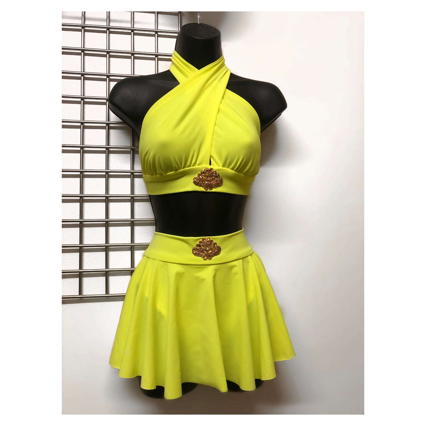 LUCIA Bikini Set in NEON YELLOW