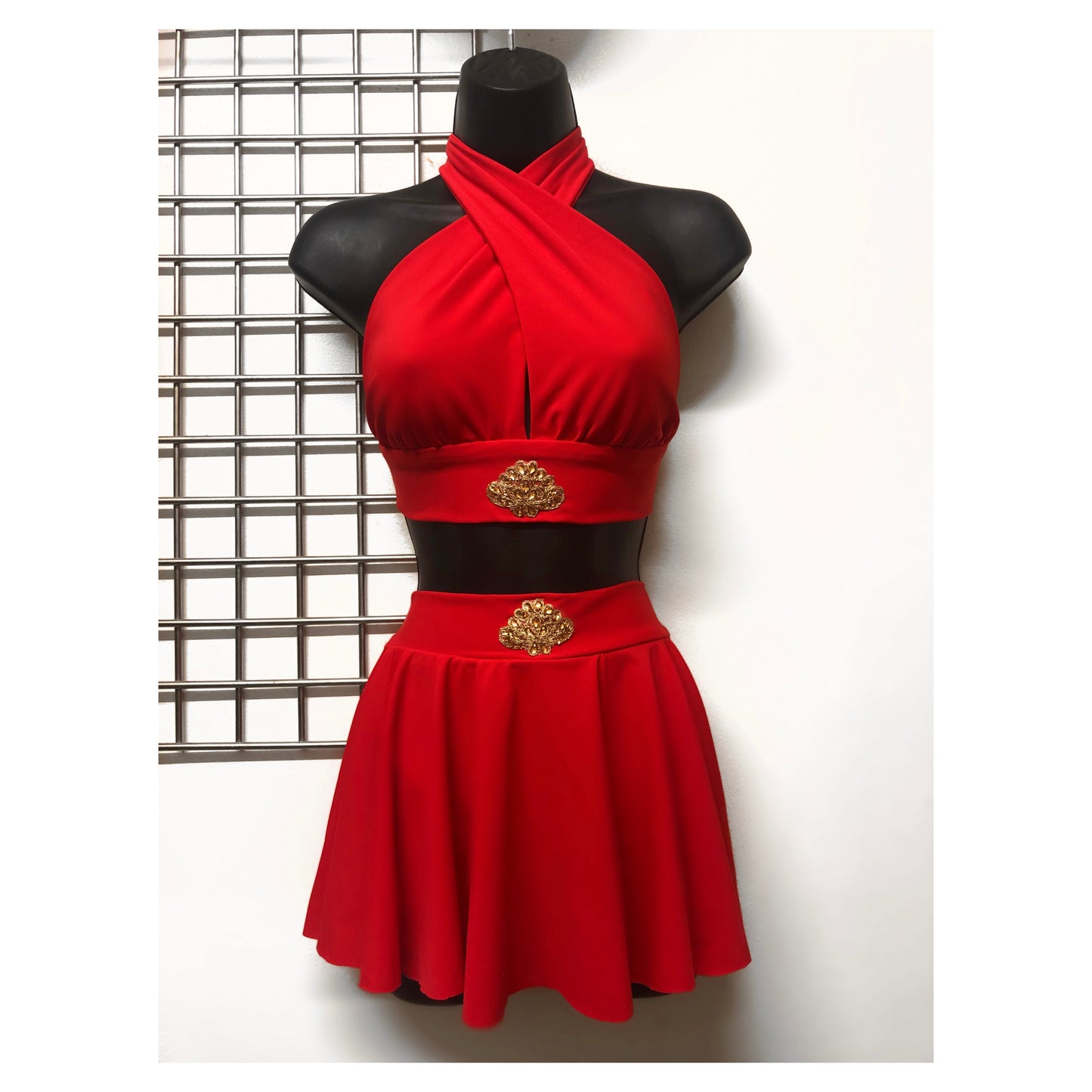 LUCIA Bikini Set in RED