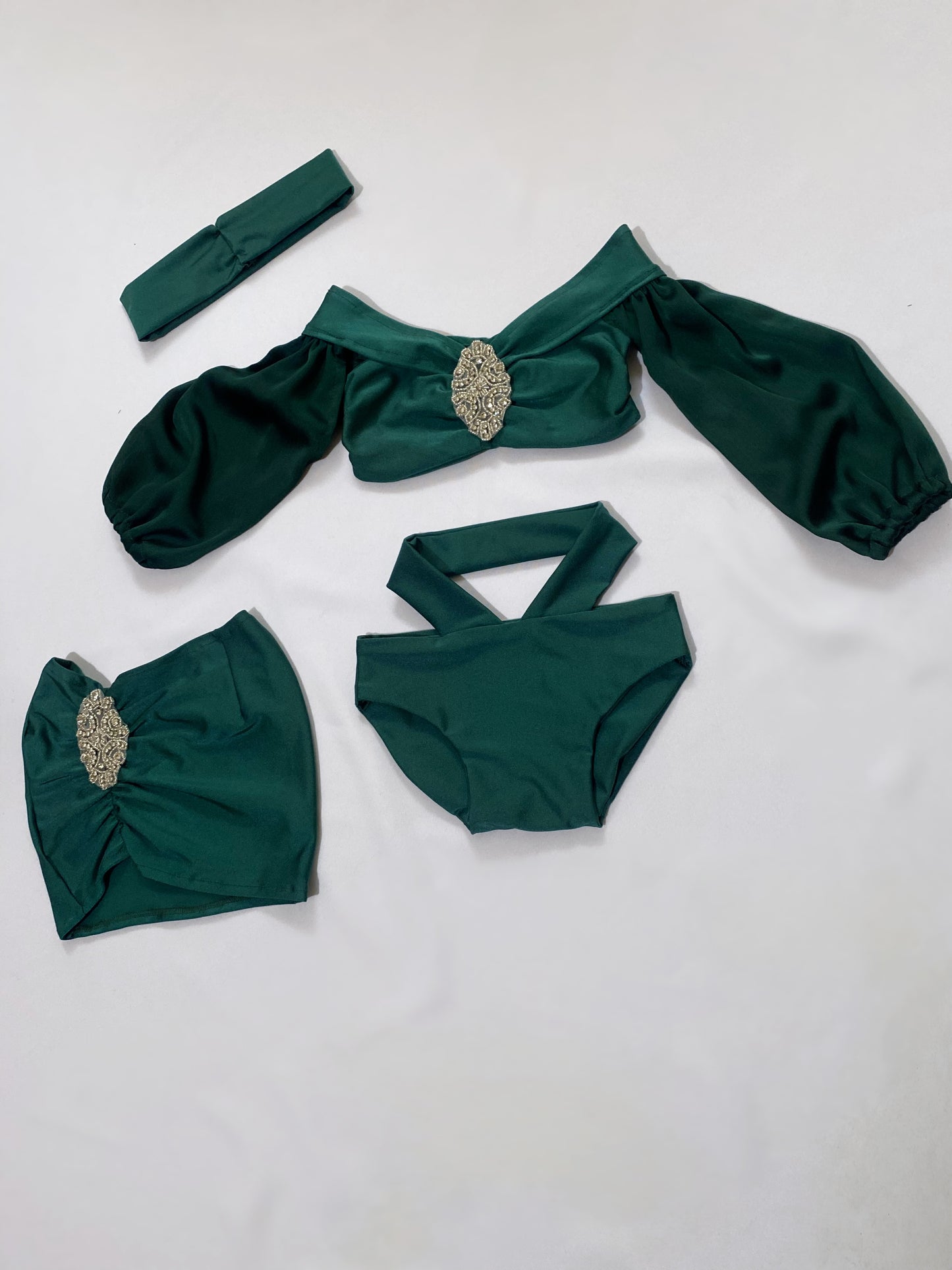 KIDS MARINA Set in EMERALD