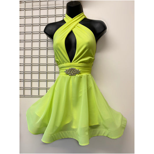 AMELIA set in NEON YELLOW