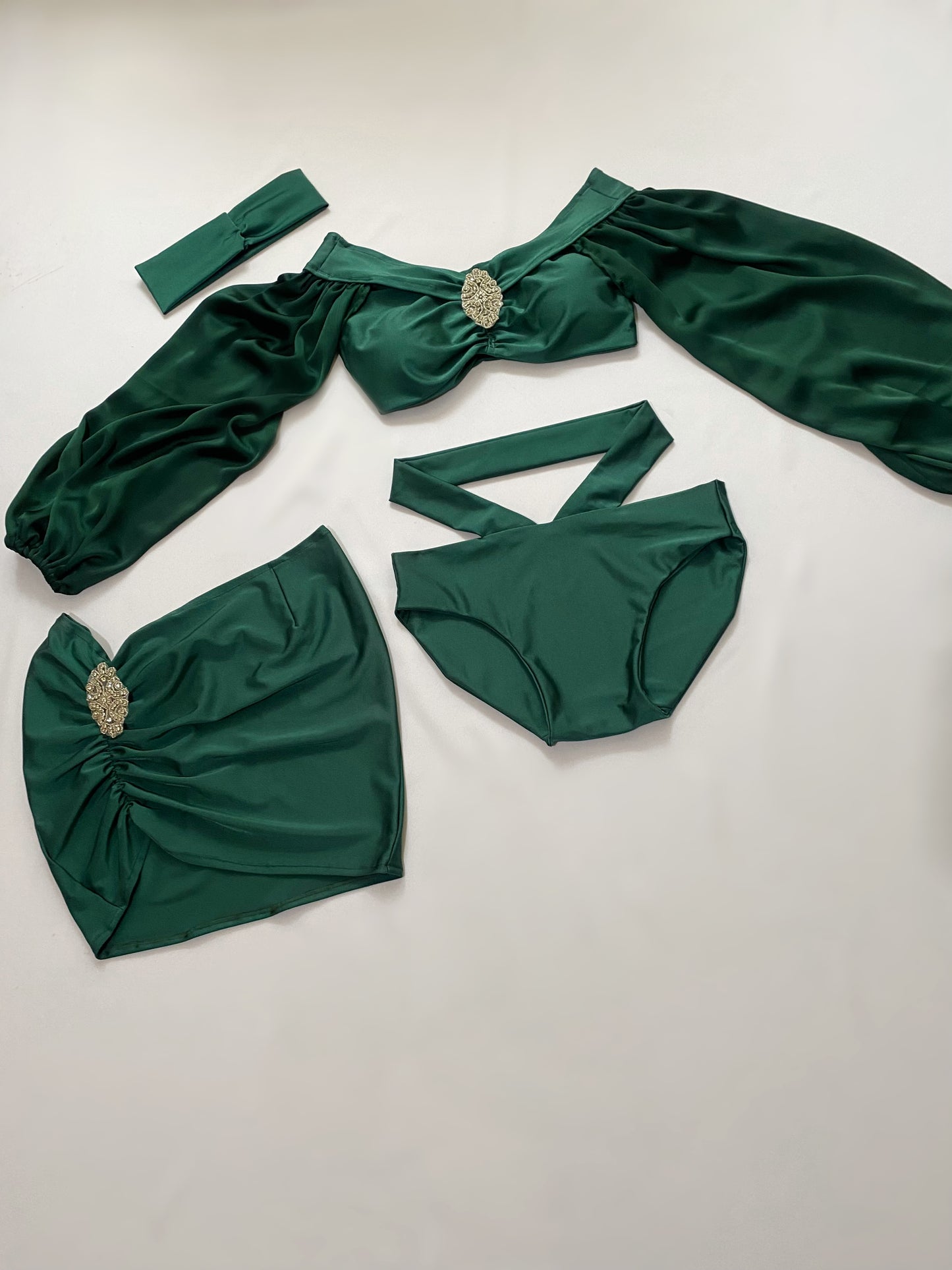 MARINA Set in EMERALD