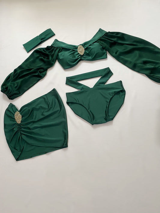 MARINA Set in EMERALD
