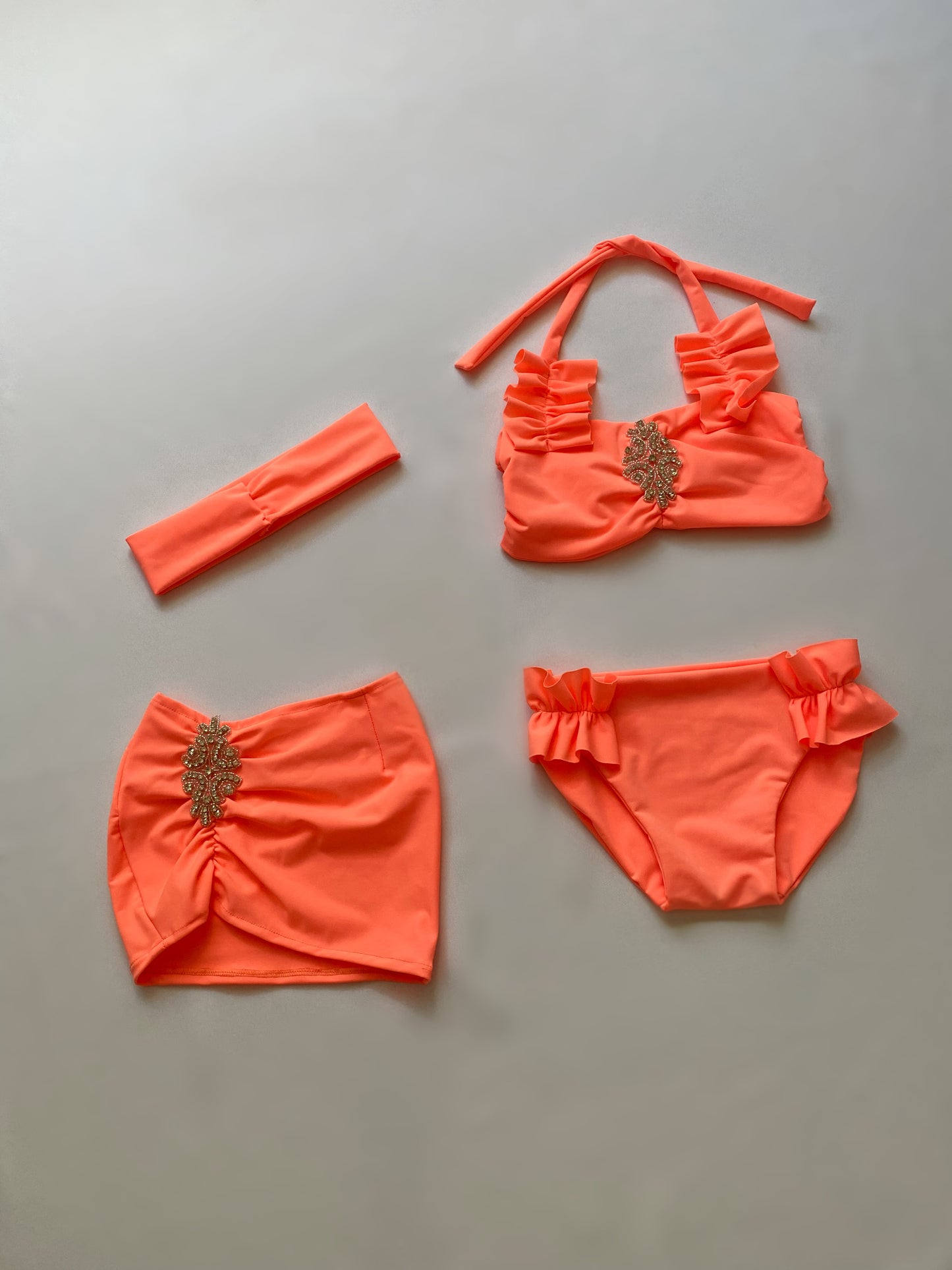 KIDS BIZA Set in PEACH
