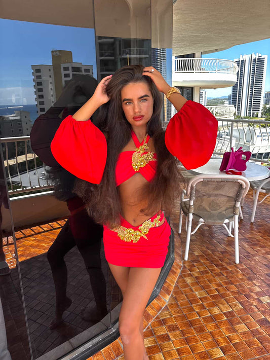 PAMELA Set in RED