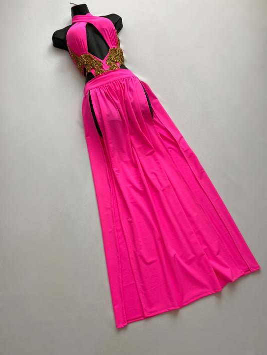 BRIDIE Set in HOT PINK