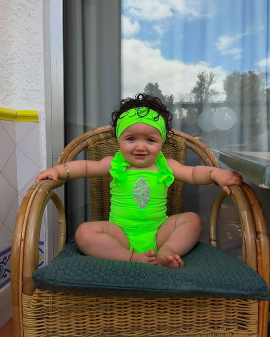 KIDS NEVAEH set in LIME
