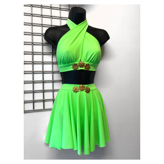 LUCIA bikini set in NEON GREEN