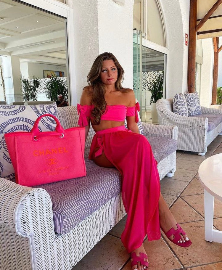 MONACO Set in HOT PINK