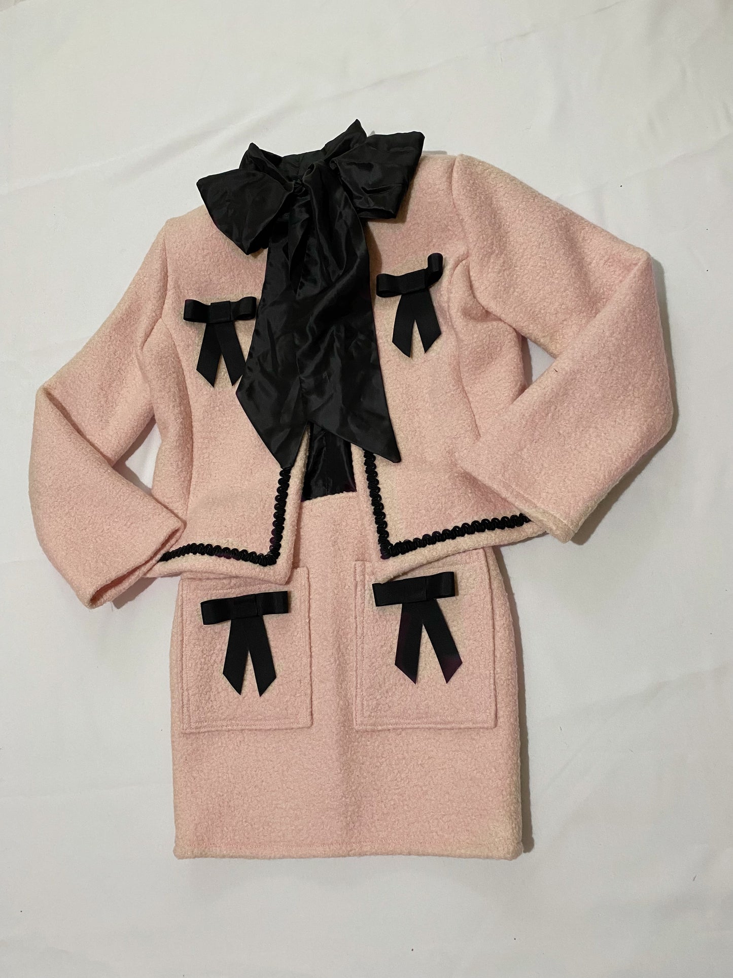 MADEMOISELLE Jacket and Skirt in BABY PINK