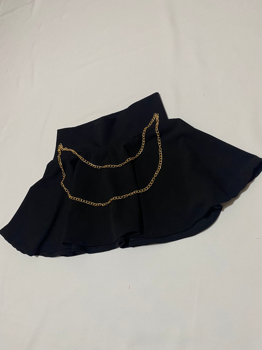 ARPEL Mini Skirt in BLACK