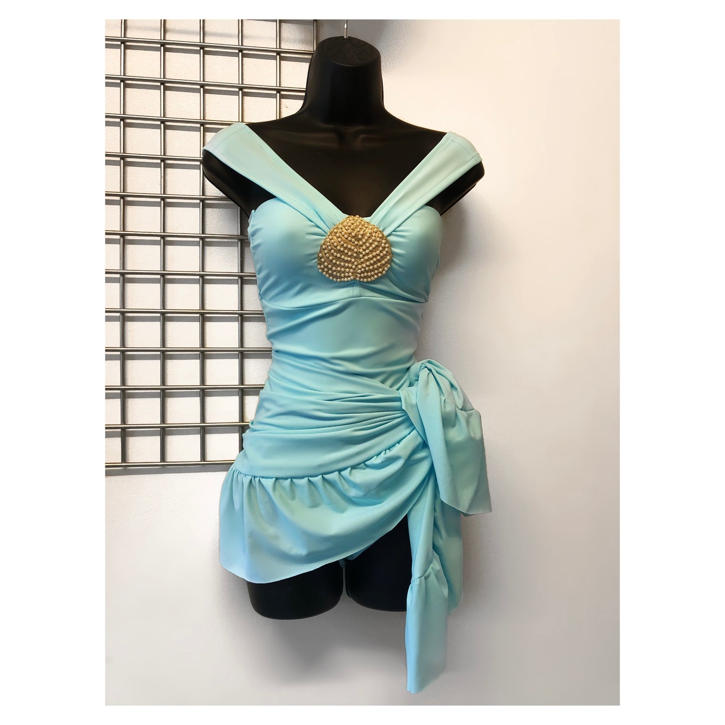 MALIBU Swimsuit Set in AQUA BLUE